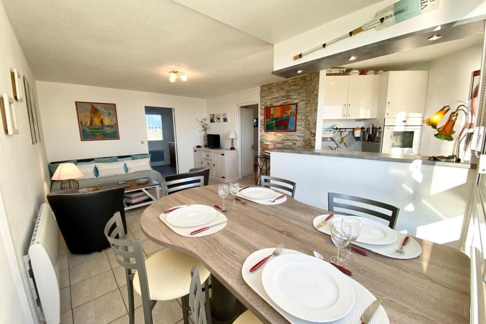 Superbe T3 Cosy Vue Mer 180 Ploemeur Luaran gambar